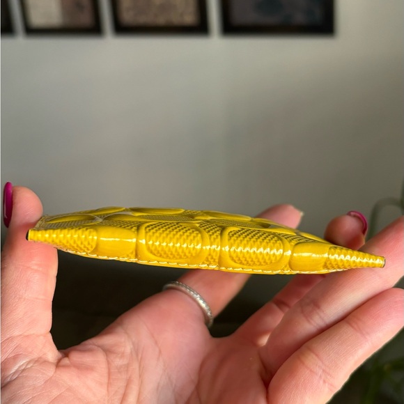 Authentic COACH signature patent leather Slim Id Card Case Wallet - Picture 3 of 6